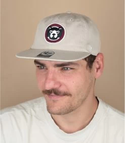 '47 BRAND Casquette Captain Cooperstown Wayback Cubs Khaki