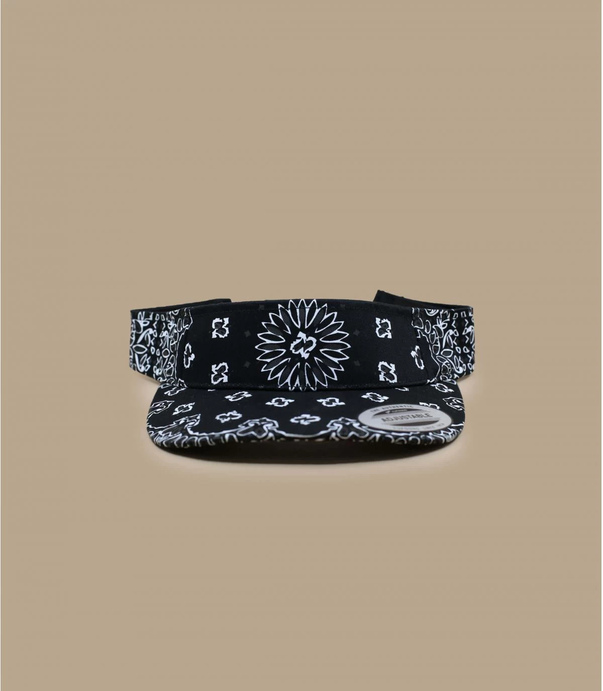 Flexfit Visière Bandana Black 3 Flexfit Visière Bandana Black