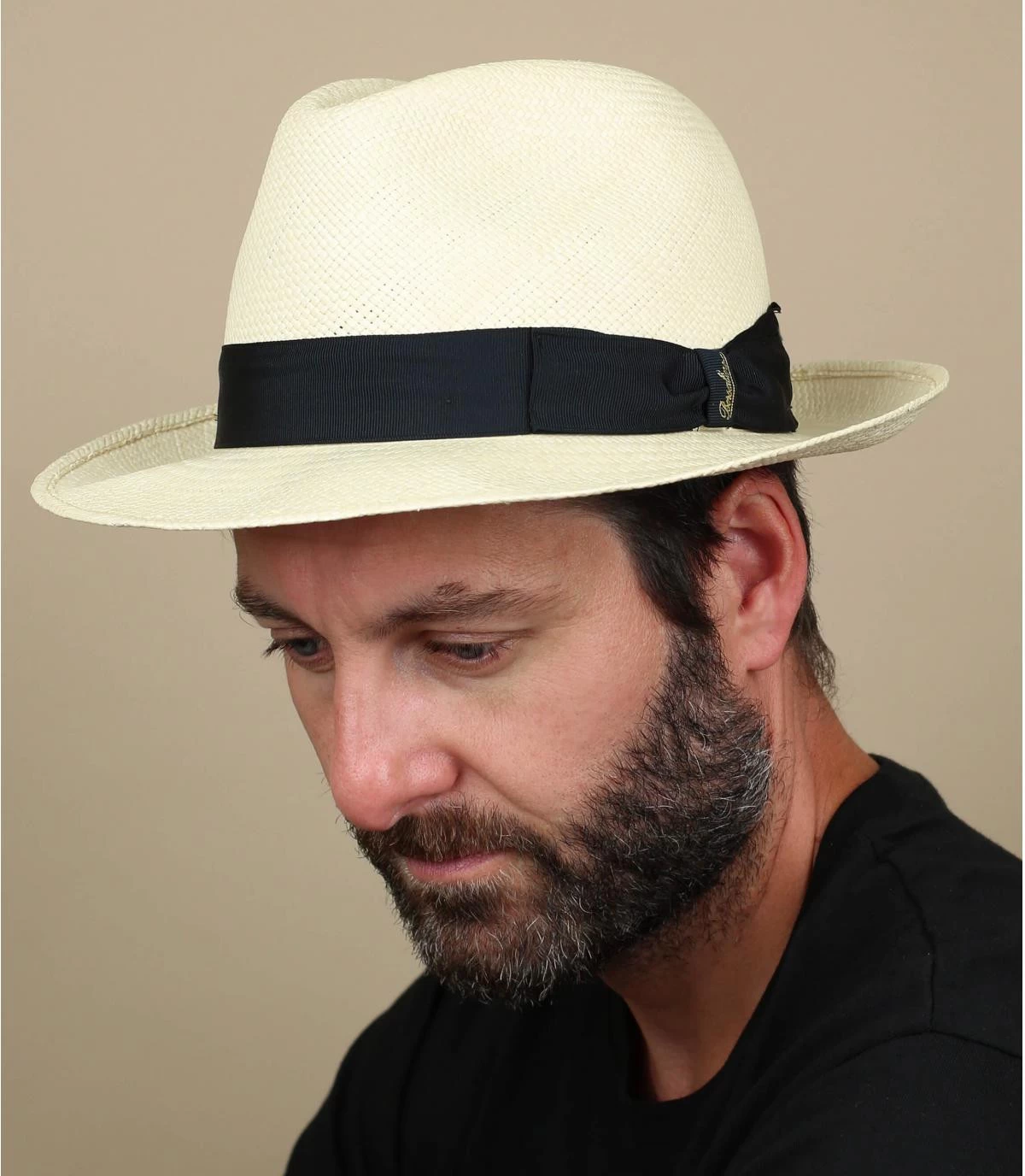 Borsalino Quito Panama Medium Blue 3 Borsalino Quito Panama Medium Blue