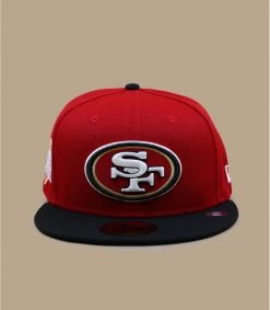 NEW ERA Side Patch 5950 49ers Scarlet 10 NEW ERA Side Patch 5950 49ers Scarlet -NEW ERA Winkel side patch 5950 49ers scarlet 2