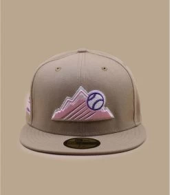 NEW ERA Side Patch 5950 Colorado Rockies Camel Pink 8 NEW ERA Side Patch 5950 Colorado Rockies Camel Pink -NEW ERA Winkel side patch 5950 colorado rockies camel pink 1