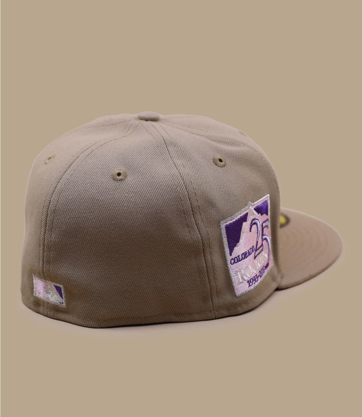 NEW ERA Side Patch 5950 Colorado Rockies Camel Pink 5 NEW ERA Side Patch 5950 Colorado Rockies Camel Pink - Afbeelding 3