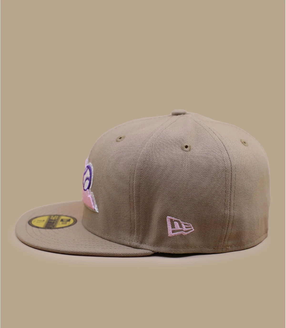 NEW ERA Side Patch 5950 Colorado Rockies Camel Pink 7 NEW ERA Side Patch 5950 Colorado Rockies Camel Pink - Afbeelding 5