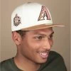 NEW ERA Side Patch 59Fifty Arizona Diamondbacks Bronze Chrome Brown Pink -NEW ERA Winkel side patch 59fifty arizona diamondbacks bronze chrome brown pink