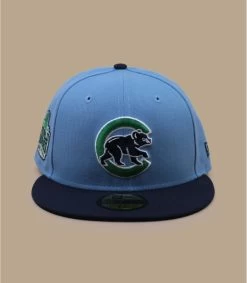 NEW ERA Side Patch 59Fifty Chicago Cubs Sky Ocean Navy -NEW ERA Winkel side patch 59fifty chicago cubs sky ocean navy 1