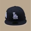 NEW ERA Side Patch 59Fifty Los Angles Dodgers Navy Lavender -NEW ERA Winkel side patch 59fifty los angles dodgers navy lavender