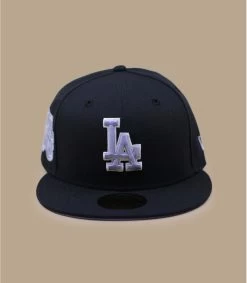 NEW ERA Side Patch 59Fifty Los Angles Dodgers Navy Lavender