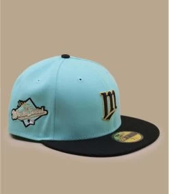 NEW ERA Side Patch 59Fifty Minnesota Twins Blue Tint Black -NEW ERA Winkel side patch 59fifty minnesota twins blue tint black 3