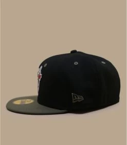 NEW ERA Side Patch 59Fifty Toronto Blue Jays Black New Olive -NEW ERA Winkel side patch 59fifty toronto blue jays black new olive 3