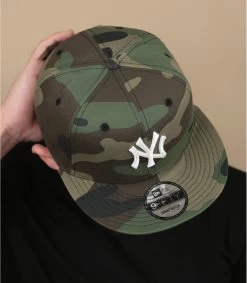 NEW ERA Snapback Cap Team Camo 950 NY Woodland