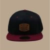 Snapback Combi Bay Window Black Burgundy -NEW ERA Winkel snapback combi bay window black burgundy