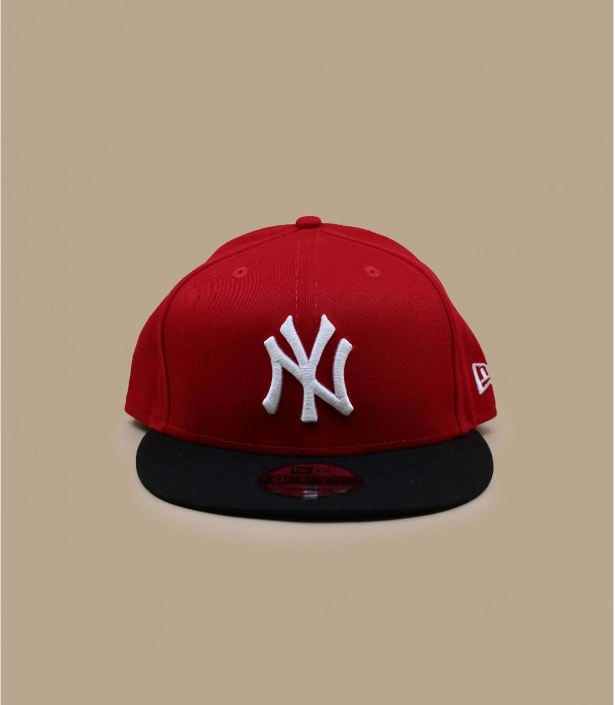NEW ERA Snapback NY 9Fifty Red Black 4 NEW ERA Snapback NY 9Fifty Red Black - Afbeelding 2