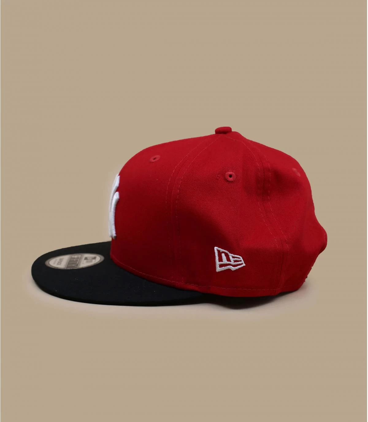 NEW ERA Snapback NY 9Fifty Red Black 5 NEW ERA Snapback NY 9Fifty Red Black - Afbeelding 3