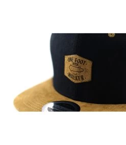 Snapback One Foot Walker Black Brown -NEW ERA Winkel snapback one foot walker black brownsnapback20bruin20zwart20skate