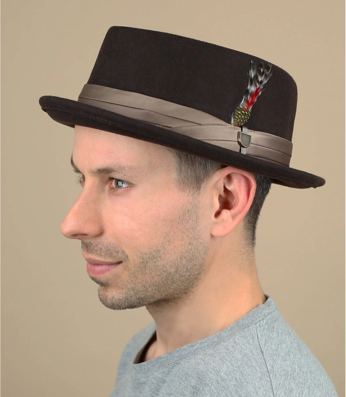 Brixton Stout Pork Pie Brown Bronze 3 Brixton Stout Pork Pie Brown Bronze