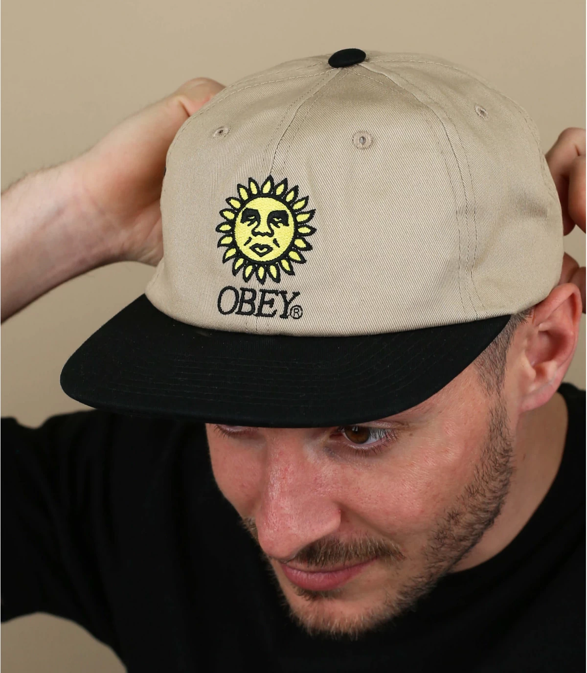 OBEY Sunshine Khaki Multi 3 OBEY Sunshine Khaki Multi