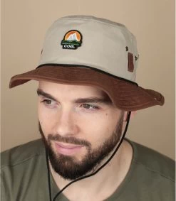 Coal The Seymour Light Brown Blocked