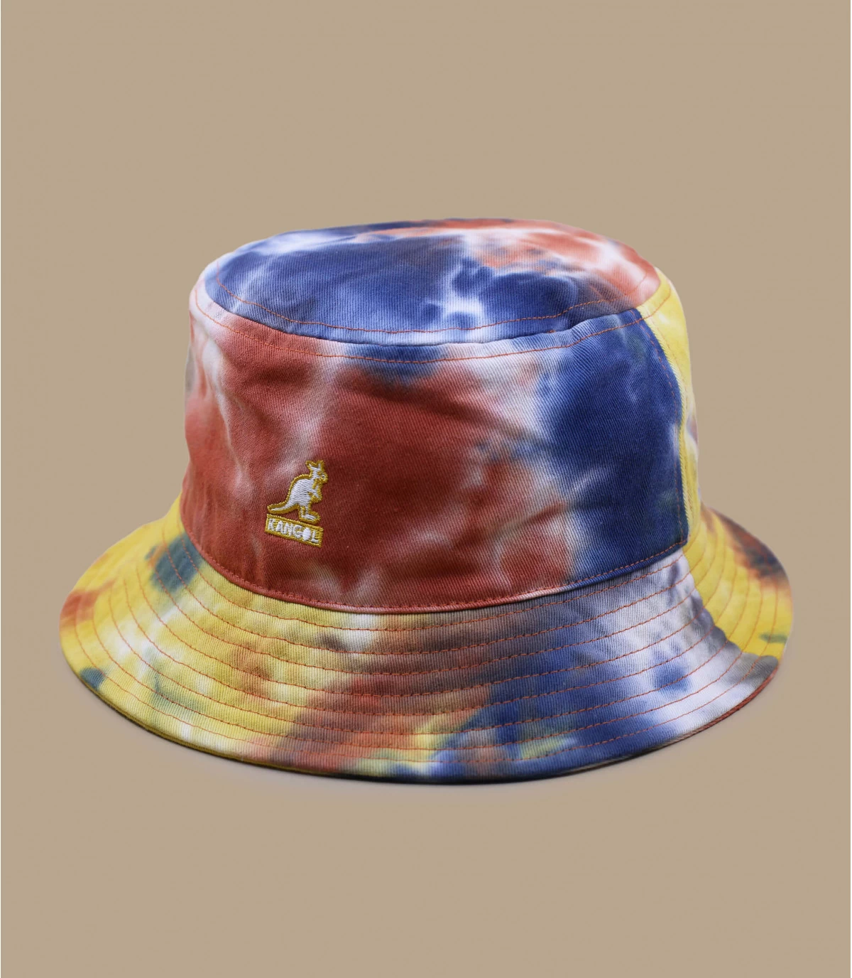 Kangol Tie Dye Bucket Golden Palm 4 Kangol Tie Dye Bucket Golden Palm - Afbeelding 2