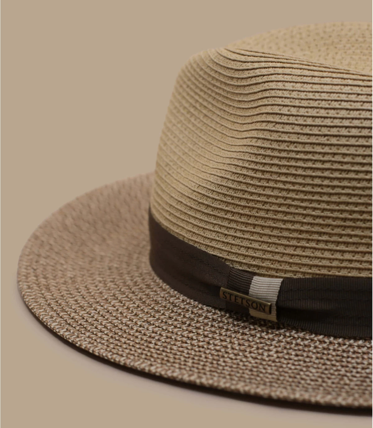 Stetson Traveller Toyo Beige Brown Mix 5 Stetson Traveller Toyo Beige Brown Mix - Afbeelding 3