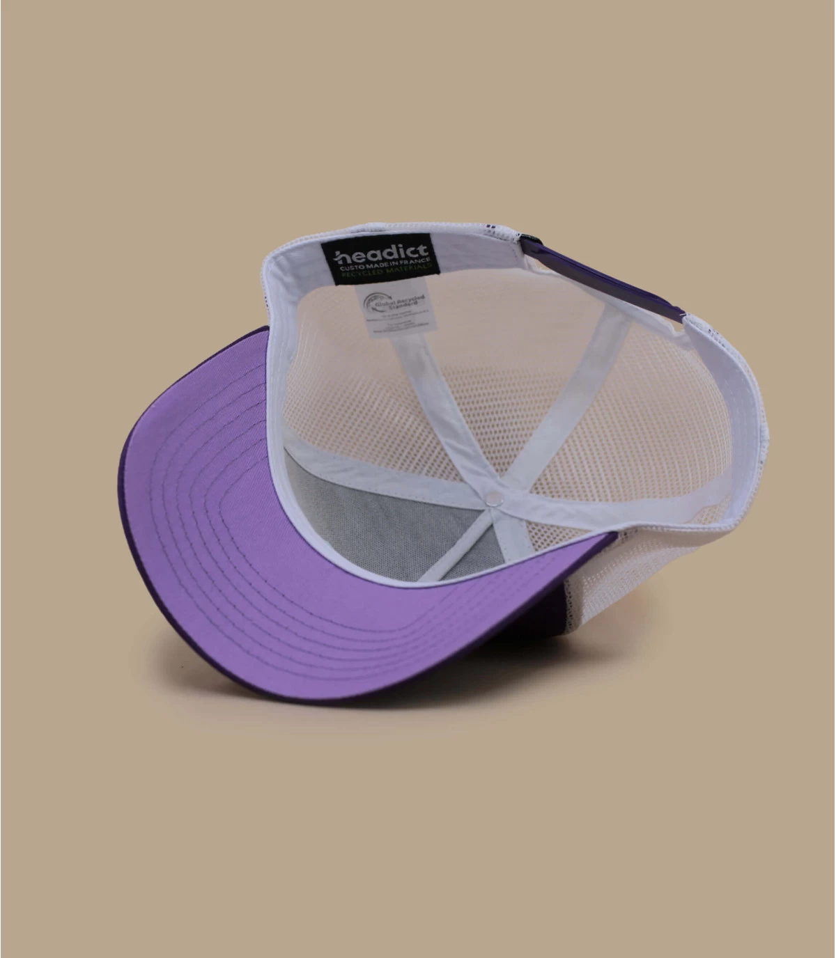 Trucker Blank Purple White 7 Trucker Blank Purple White - Afbeelding 5