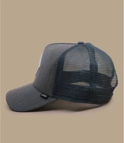 Trucker Cap HFT Fine Herringbone Grey -NEW ERA Winkel trucker cap hft fine herringbone grey 3