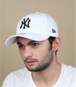 NEW ERA 9Forty NY White Black