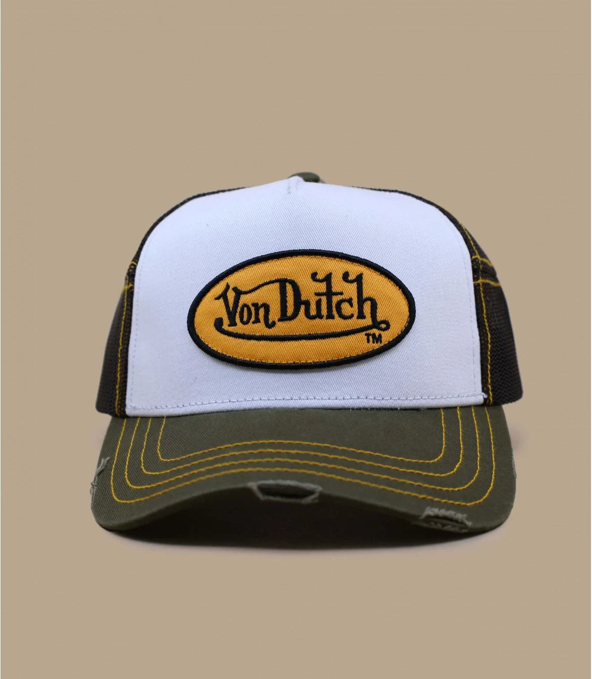 Von Dutch Trucker Summer Olive 4 Von Dutch Trucker Summer Olive - Afbeelding 2