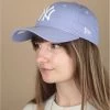 NEW ERA Wmn League Ess Cap 9Forty NY Lavendar -NEW ERA Winkel wmn league ess cap 9forty ny lavendar