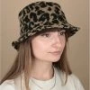 NEW ERA Wmn Leopard Bucket Camel -NEW ERA Winkel wmn leopard bucket camel
