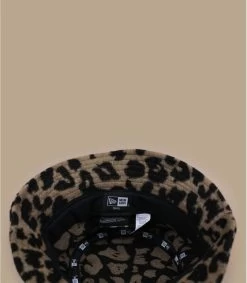 NEW ERA Wmn Leopard Bucket Camel -NEW ERA Winkel wmn leopard bucket camel 3