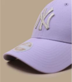NEW ERA Wmn Metallic Cap 9Forty NY Lavendar Silver -NEW ERA Winkel wmn metallic cap 9forty ny lavendar silver 2