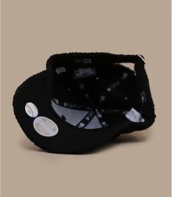 NEW ERA Wmn Teddy Cap 9Forty NY Black -NEW ERA Winkel wmn teddy cap 9forty ny black 5