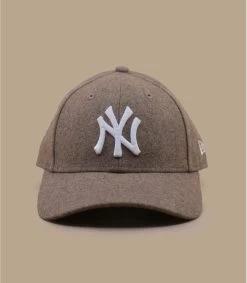 NEW ERA Wmn Wool Cap 9Forty NY Camel