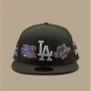 NEW ERA World Series Patch MLB Cap 59Fifty LA Olive 2 NEW ERA World Series Patch MLB Cap 59Fifty LA Olive -NEW ERA Winkel world series patch mlb cap 59fifty la olive