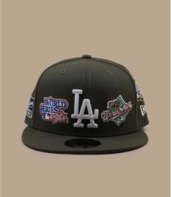 NEW ERA World Series Patch MLB Cap 59Fifty LA Olive