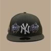 NEW ERA World Series Patch MLB Cap 59Fifty NY Olive -NEW ERA Winkel world series patch mlb cap 59fifty ny olive