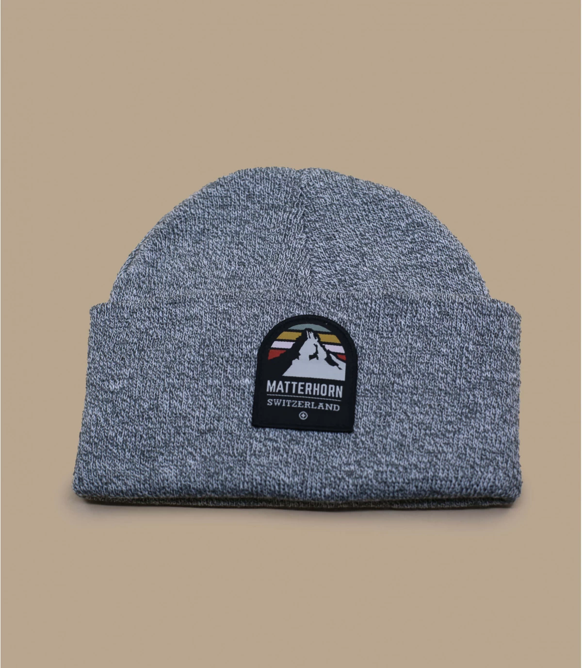 Beanie Matterhorn Grey 4 Beanie Matterhorn Grey - Afbeelding 2