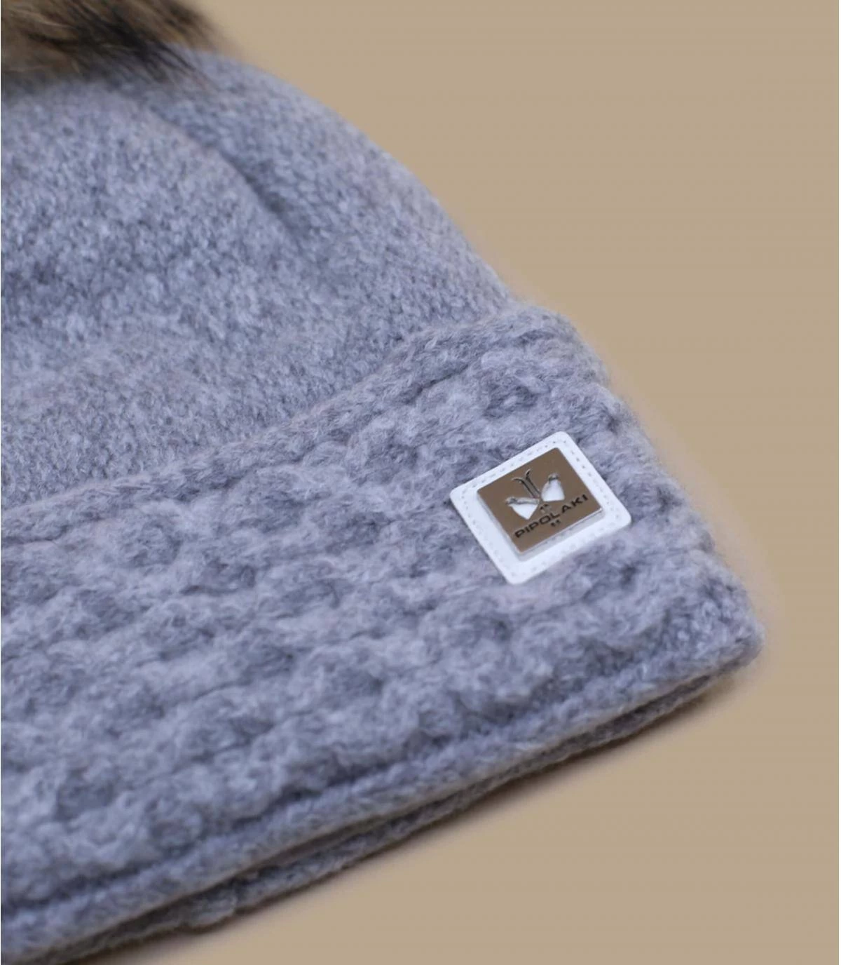 Evelina Real Fur Light Grey 5 Evelina Real Fur Light Grey - Afbeelding 3