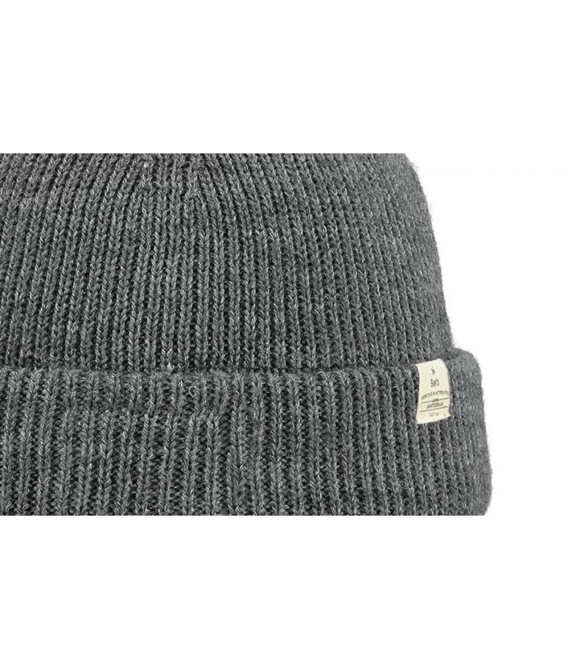 Barts Kinyeti Beanie Dark Heather 5 Barts Kinyeti Beanie Dark Heather - Afbeelding 3