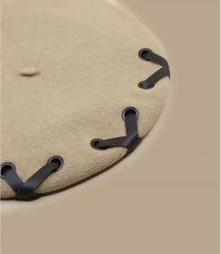 Lio Sable Cacao -NEW ERA Winkel lio sable cocoabeige20baret20met20leren20schakel