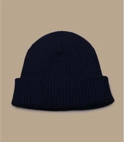 Made In France Wool Beanie Navy -NEW ERA Winkel made in france wool beanie navy 1