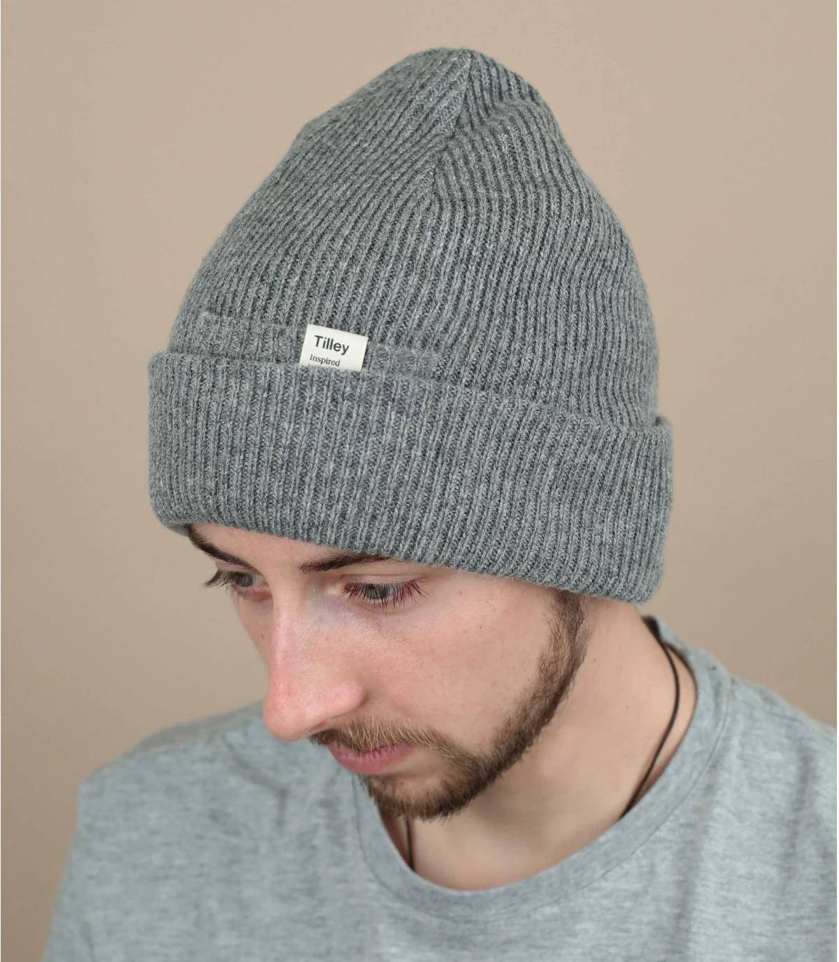 Tilley Merino Beanie Greymix 3 Tilley Merino Beanie Greymix