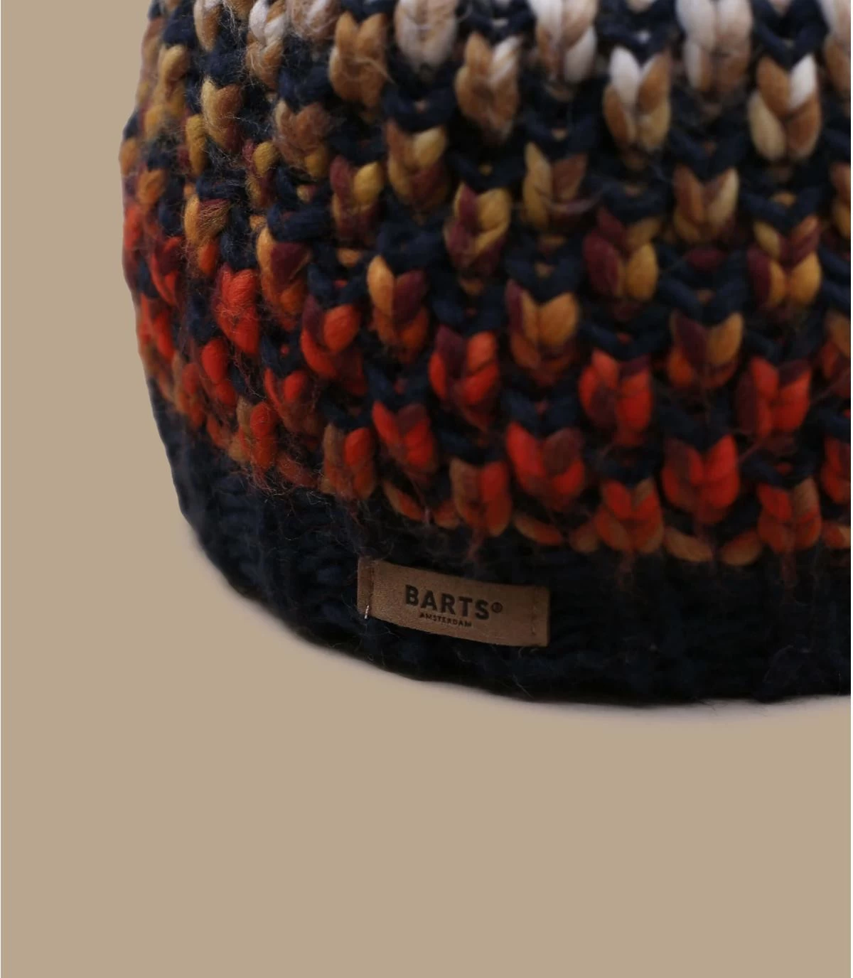 Barts Nicole Beanie Burgundy 4 Barts Nicole Beanie Burgundy - Afbeelding 2