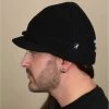 Kangol Sliced Peak Beanie Black 2 Kangol Sliced Peak Beanie Black -NEW ERA Winkel sliced peak beanie black