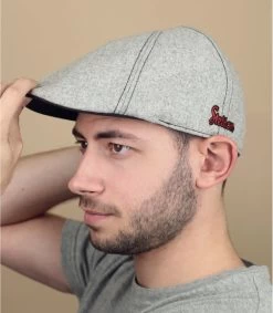 Stetson Texas Retro Script Grey