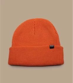 HUF Usual Beanie Safety Orange 7 HUF Usual Beanie Safety Orange -NEW ERA Winkel usual beanie safety orange 2