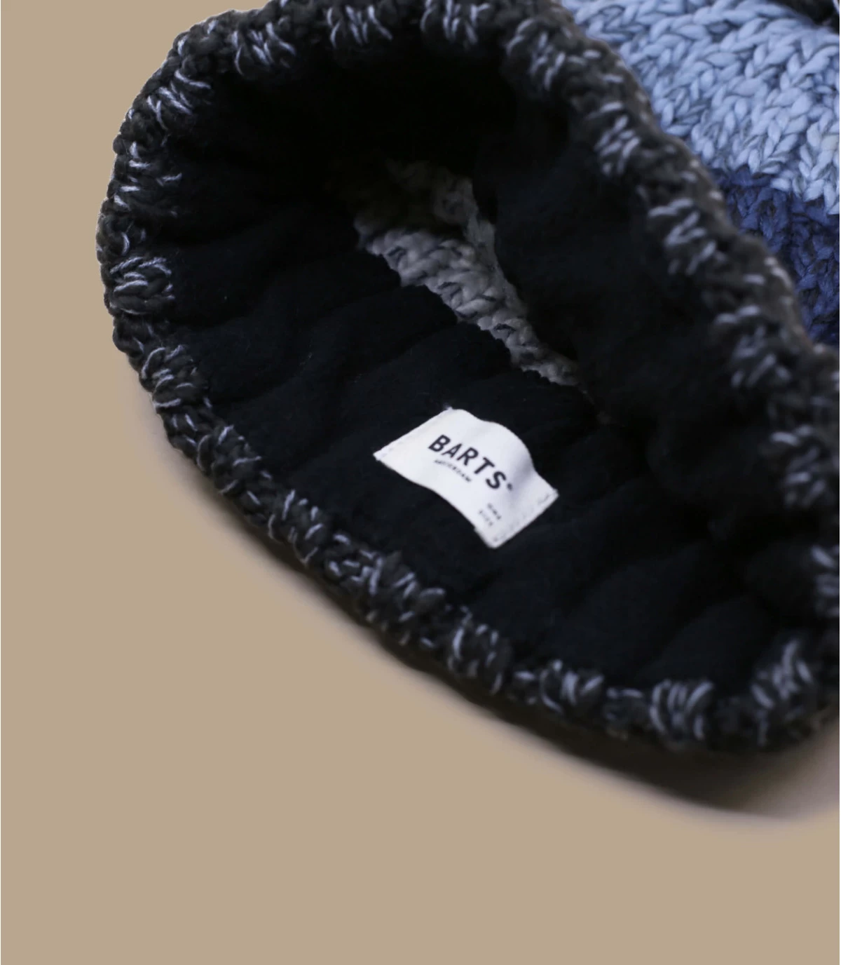 Barts Wilhelm Beanie Charcoal 6 Barts Wilhelm Beanie Charcoal - Afbeelding 4