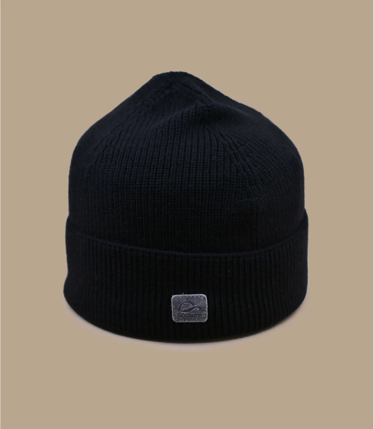 Wool Beanie Black 4 Wool Beanie Black - Afbeelding 2