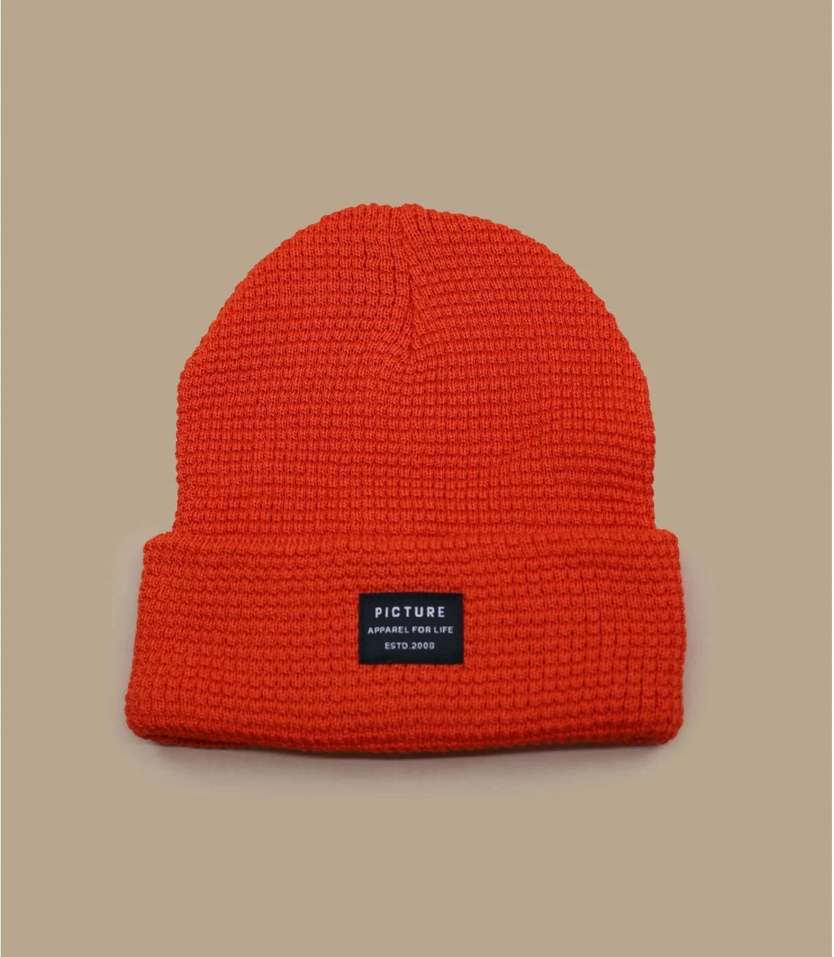 Picture York Beanie Orange 4 Picture York Beanie Orange - Afbeelding 2